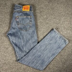 Levis 501 XX Button Fly Jeans 32x32 Mens Straight Leg Y2K Denim